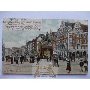 Gdańsk, Danzig, pomnik cesarza, 1904