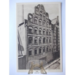Gdańsk, Danzig, spichlerz Grune Gans, Judengasse, ok. 1925
