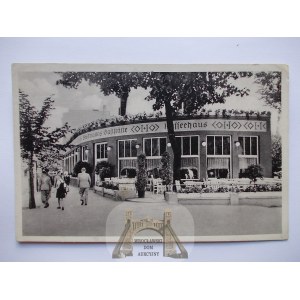 Sopot, Zoppot, restauracja Bruckmann, ok. 1935