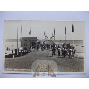 Gdynia, molo pasażerskie, 1939