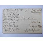 Ełk, Lyck, wojsko rosyjskie z zarekwirowaną krową, ok. 1915
