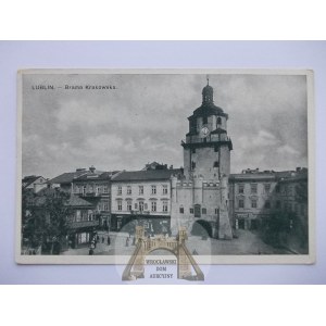Lublin, porte de Krakowska, 1915