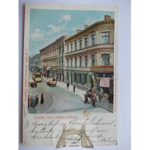 Łódź, ulica Dzielna, 1903
