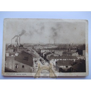 Pabianice, panorama, ca. 1935