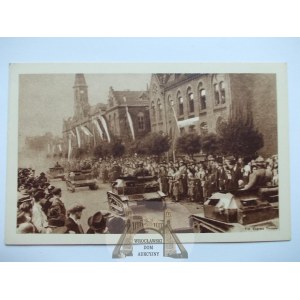 Zaolzie Silesia se vrací do Polska, tankety, 1938