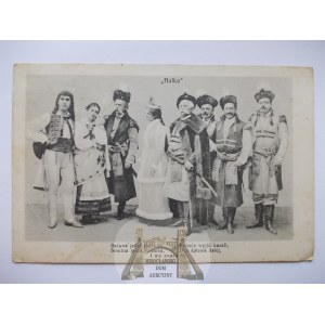 S. Wyspiański, Halka, sztuka teatralna, aktorzy, 1918