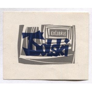 Ekslibris Z. Dolatowskiego dla T. Solskiego, z 1961.