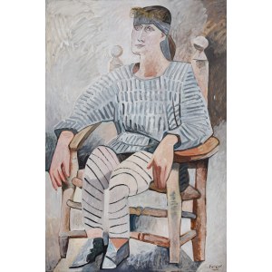 Wojciech FANGOR (1922-2015), Portrait of a Woman, 1991