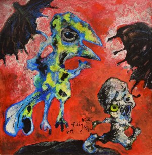 Andrzej KREÜTZ-MAJEWSKI (1934-2011), Ptaki, 1999