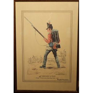 Douglas N. Anderson, 33rd Regiment of Foot, Private, Field Service Marching Order, 1815