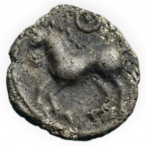 Celts - Boii, oppidal period, AR obol, type Old Hradisko type D