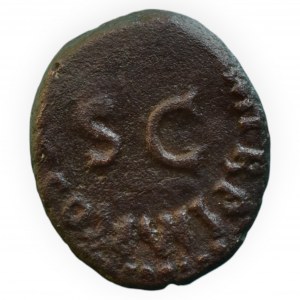 Claudius 41-54, AE quadrans, minc.Řím