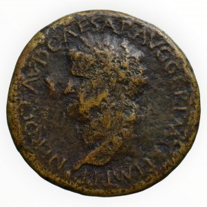 Nero 54-68, AE sestercius