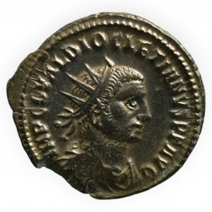 Diocletian 284-305, Billon.antoninián minc.Tripolis