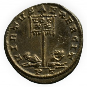 Constantin I. 307-337, AE follis, minc.Ticinum
