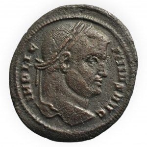 Licinius 308-324, AE follis, minc.Aquilea, RIC VII/67, R-1