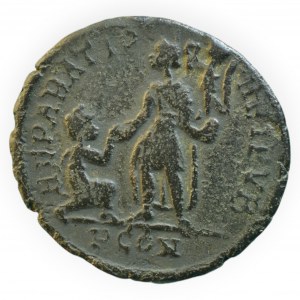 Gratian 367-383, AE 2 minc.Arles