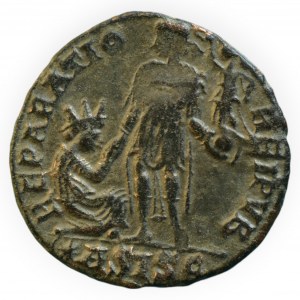 Theodosius 379-395, AE 2 minc.Siscia