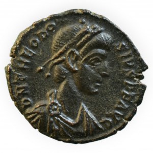 Theodosius 379-395, AE 3 minc.Aquilea