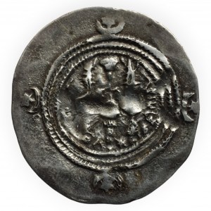 Chusro I., drachma AR, 32 mm