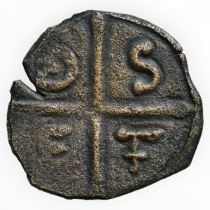 Křižácké státy, Antiochie, Tancred 1101-1112, AE follis, minc. Antiochie