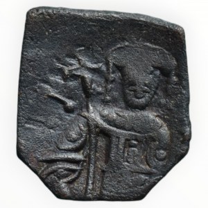 Crusader States, Latin Kingdom in Constantinople, AE trachy, mint.Constantinople, 22x20mm