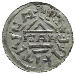 Boleslav II. 972-999, denár Cach 226
