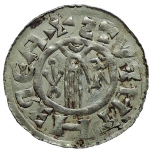 Boleslav II. 972-999, denár Cach 226