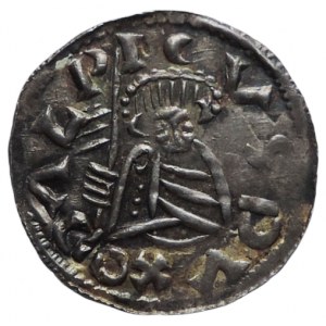 Oldřich 1012-1034, denarius Cach 288