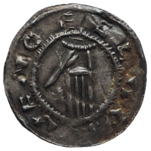 Oldřich 1012-1034, denarius Cach 288