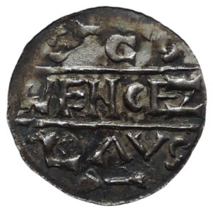 Oldřich 1012-1034, denarius Cach 292