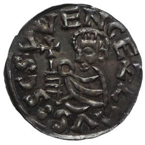 Břetislav I. 1034-1055, denár Cach 316