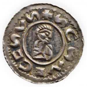 Vratislav II. 1061-1092, denár, Cach 346