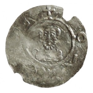 Bořivoj II., první vláda 1100-1107, denár Cach 413