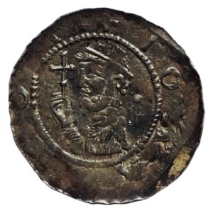 Bořivoj II., první vláda 1100-1107, půdenár Cach 418
