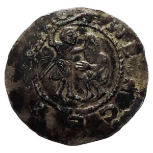 Bořivoj II., první vláda 1100-1107, půdenár Cach 418