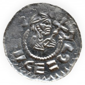 Svatopluk na Olomoucku 1095-1107, denár Cach 446, VP 121