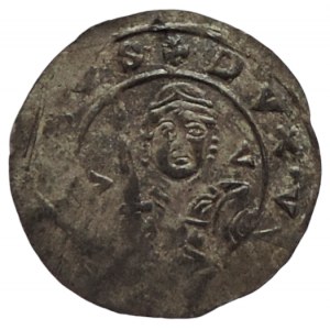 Vladislav I. 1109-1118, 1120-1125, denarius Cach 539 nedor.
