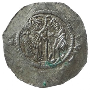 Vladislav II. 1140-1172, denár Cach 587