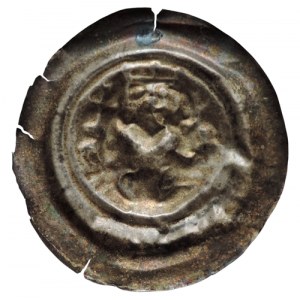 Václav I. 1230-1253, velký brakteát Cach 738 R