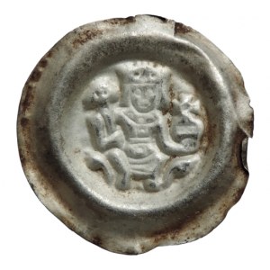 Přemysl Otakar II. 1253-1278, brakteát střední Cach 805
