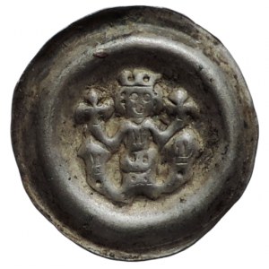 Přemysl Otakar II. 1253-1278, brakteát moravský Cach 920