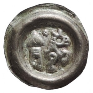 Přemysl Otakar II. 1253-1278, Brakteát Moravský Cach 956