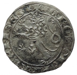 Václav II. 1278-1305, pražský groš Sm. 2var