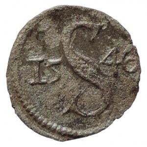 Ferdinand I. 1526-1564, haléř dvoustranný 1546 Vratislav-Westermaier