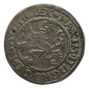 Maxmilián II. 1564-1576, bílý groš b.l. České Budějovice-Mattighofer