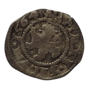 Maxmilián II. 1564-1576, bílý peníz 1564 Kutná Hora-Lídl+Ludvík Karel