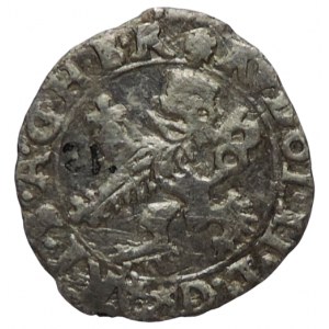 Rudolf II. 1576-1612, malý groš 1601 Praha-Lasanz