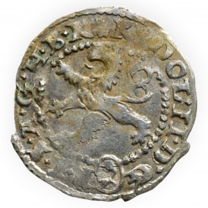 Rudolf II. 1576-1612, malý groš 1599 Kutná Hora-Dominig