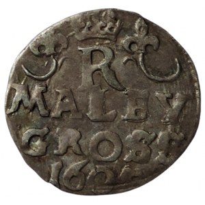 Rudolf II. 1576-1612, malý groš 1605 Kutná Hora-Enderle